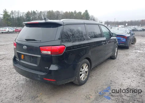 2017 Kia Sedona Lx из США, поврежденный, VIN KNDMB5C1XH6311764